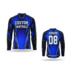 100% poliéster Paintball Jersey personalizado ropa deportiva OEM personalizado de alta calidad sublimado Paintball Jerseys - Product Image 5