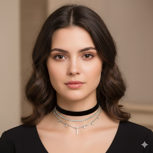 Bracelet / Cordon de style Hip Hop avec breloques perlées, lettres et perles CZ, style Iced Out, en Or massif 14K / Argent, Pierre naturelle - Product Image 1