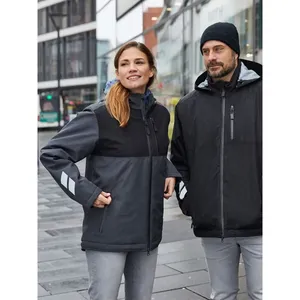 Sustainable <b>Padded</b> Hardshell Workwear <b>Jacket</b> for Camping & Hiking - Product Image 6