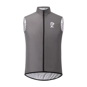 Chaleco Cortavientos de Alta Calidad con Cremallera Completa, Ligero y Transpirable para Ciclismo, Running, Fitness y Deportes al Aire Libre para Hombres - Product Image 1