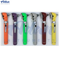 ADAN INSTRUMENTS 4X Magnifying Portable Mini LED Fiber Optic Otoscope Digital Light Medical Eardrum Examination Manual Home Use