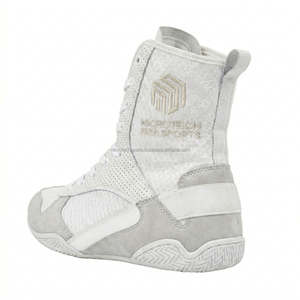 Zapatos de Entrenamiento de Boxeo y Lucha Libre Hechos a Medida, Transpirables y Ligeros, Fabricados en Pakistán, MOQ 10 - Product Image 4