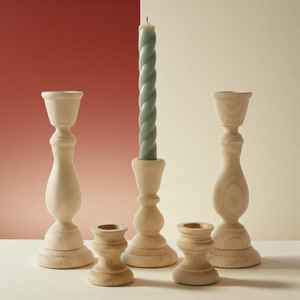 Custom Made Wooden <b>Candle</b> Holder Decorative <b>Candle</b> Stand for Tealight and <b>Pillar</b> <b>Candles</b> - Product Image 5