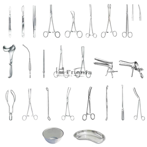 Kit de Pansement Chirurgical ORL Professionnel en Acier Inoxydable Médical Réutilisable Certifié CE, Source d'Alimentation Manuelle, Instrument de Bandage - Product Image 1
