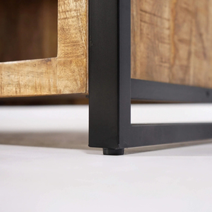 Table basse en bois massif de style industriel meubles de salon de luxe meilleur ensemble de chambre à coucher table basse de cuisine - Product Image 5