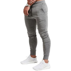 Pantalon en tricot noir décontracté grande taille pantalons pour hommes pantalons de jogging pour hommes vente en gros - Product Image 6