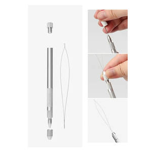 Compre la herramienta de bucle de tracción de extensión de cabello Micro Link de calidad superior para cuentas de silicona para accesorios de extensión con color personalizado - Product Image 2