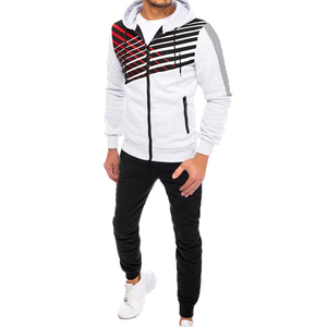 Ensemble de survêtement pour homme de qualité supérieure, léger, manches longues, pantalon de jogging et haut, vente en gros OEM - Product Image 3