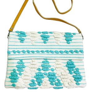 Stylish Designer Exclusive Handloom Cotton <b>Evening</b> <b>Bags</b> Handmade Shoulder Sling Clutch <b>Bag</b> - Product Image 1