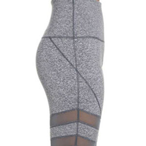 Medias deportivas para mujer, pantalones de Yoga de cintura alta sin costuras, mallas de entrenamiento de compresión, gimnasio, Fitness, transpirables - Product Image 6