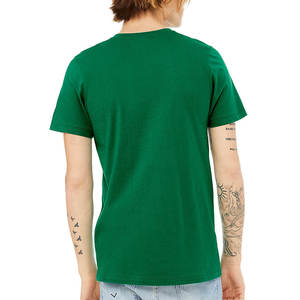 Camiseta Unisex de Manga Corta, Estilo Jersey, Lisa, con Cuello en V - Product Image 6