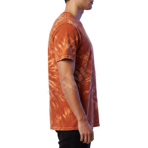เสื้อยืดผู้ชายแบบฟอกสีราคาส่ง บริการ OEM เสื้อยืดผู้ชายแบบฟอกสี MOQ ต่ำ เสื้อยืดผู้ชายแบบฟอกสีขายดี - Product Image 4