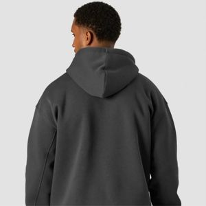 Sudadera elegante de entrenamiento para hombres con capucha ajustable, ajuste seguro para actividades al aire libre y ropa informal - Product Image 4