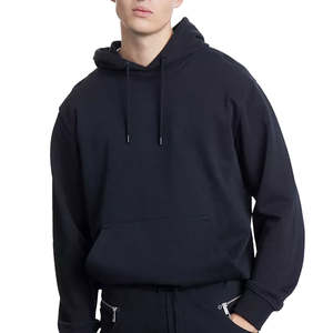 Sudaderas con capucha de gran tamaño de lana de algodón bordadas de otoño a juego para padres e hijos al por mayor - Product Image 2