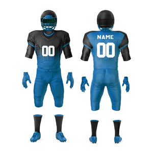 Meilleures ventes, uniformes confortables de football américain pour les jeunes, vêtements de sport personnalisés, uniformes de football à sublimation en sergé - Product Image 5