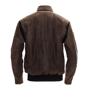 Wholesale Men Genuine Premium Leather Slim Fit Biker Style Winter Fashion Motorcycle <b>Jacket</b> Windproof <b>Waterproof</b> Sheep Stand - Product Image 3