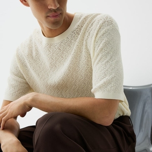 เสื้อยืดแขนสั้นสำหรับผู้ชาย, เสื้อยืดลำลองดีไซน์คุณภาพสูงเสื้อยืดคอกลมสำหรับฤดูร้อน - Product Image 4