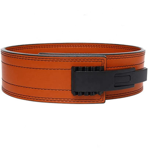 Logo personnalisé nouvelle ceinture de levier de Protection de taille d'haltérophilie 10mm d'épaisseur en cuir de vachette Fitness boucle d'haltérophilie respirante - Product Image 2