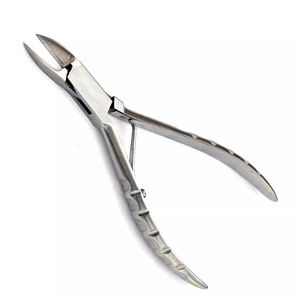 Cortauñas de Podología de Alta Resistencia de 6 Pulgadas, Curvado, de Acero Inoxidable, para Uñas Gruesas y Cutículas, con Mandíbula Ancha - Product Image 1