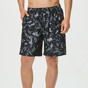 กางเกงขาสั้นผู้ชายพิมพ์ลายสีล้วนสำหรับฤดูร้อน - Product Image 1