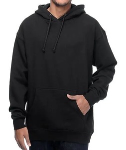 Sweat-shirt à capuche personnalisable en molleton 100 % coton, coupe ample décontractée pour l'hiver - Product Image 4
