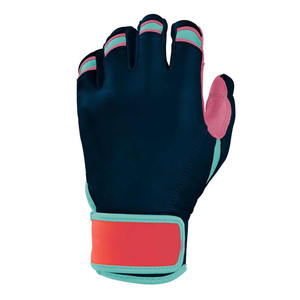 Gants de frappe de baseball en cuir de haute qualité pour hommes, taille personnalisée et poignet court avec logo et options de couleur - Product Image 4