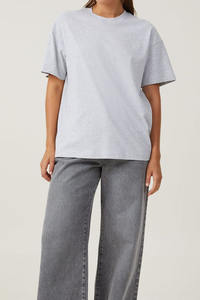 Camiseta de Mujer de Alta Calidad, Ecológica, con Diseño de Logotipo Personalizado, Suave, Transpirable, 100% Algodón, Antiarrugas, Fabricación OEM - Product Image 6