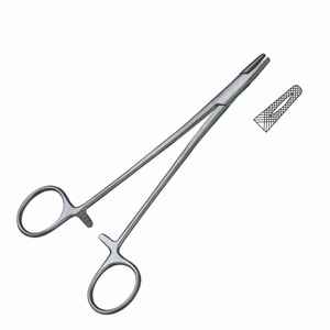 Haute qualité 18.0 cm Metzenbaum-Hegar porte-aiguille pince en acier inoxydable pour aiguille manuelle tenant la vente d'instruments chirurgicaux - Product Image 4