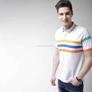 Chemises polo à manches longues Fit2Fight avec strass personnalisés, 100% coton, broderie pour hommes, boutons, chemises polo de golf pour hommes - Product Image 1