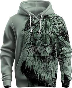 New <b>Men's</b> Stylish <b>Hoodies</b> Casual Sweatshirt Top Quality Blank <b>Hoodies</b> Custom logo Cotton Heavyweight Pullover Oversized <b>Hoodies</b> - Product Image 5