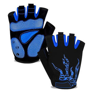 Gants de cyclisme Gants de vélo pour hommes Respirant tissu extensible dos maille à carreaux vélo VTT moto - Product Image 1