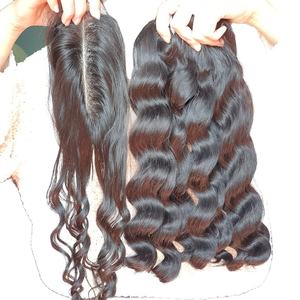 Extensiones de Cabello Humano Vietnamita Virgen Remy, Ondulado Profundo, Trama Única, Sin Enredos, Sin Caída, Precio al por Mayor - Product Image 2