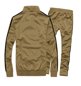 Ensemble de survêtement sportif pour homme, veste zippée intégrale, chaud, décontracté, sweat-shirt - Product Image 2