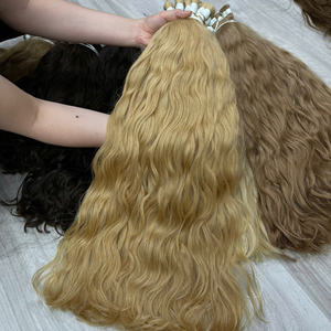 Top 1 vente en gros de paquets de cheveux bruts ondulés naturels toutes couleurs jusqu'à 40 pouces 100% cheveux humains de l'usine du Vietnam - Product Image 4