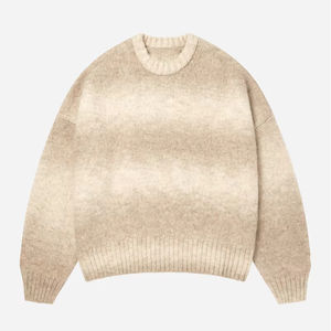 Suéteres de lana de punto Fabricante OEM Suéteres al por mayor personalizados Prendas de punto Proveedor de fábrica Ropa de invierno cálida y duradera - Product Image 2