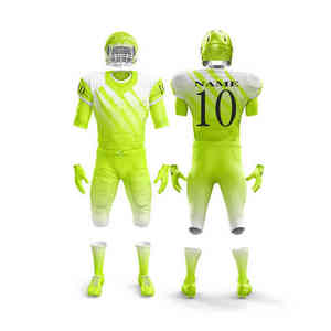 Vêtements de football américain universitaire personnalisés OEM disponibles couleurs personnalisées taille et logo uniforme de football d'équipe drapeau football - Product Image 2