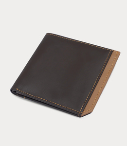 Tarjetero Premium para hombre de alta calidad de fábrica al por mayor, Cartera de piel de pliegue corto con logotipo personalizado, RFID, diseñador OEM - Product Image 2