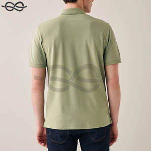 เสื้อโปโลผ้าโพลีเอสเตอร์สำหรับผู้ชายเสื้อโปโลผ้าซับลิเมชันสีพื้นสำหรับผู้ชายขนาดใหญ่พิเศษกำหนดได้เอง - Product Image 2