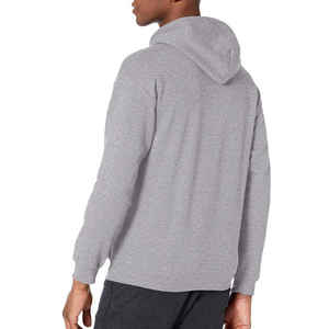 Sudadera con capucha unisex personalizada al por mayor 400-500 Gsm peso pesado completo sólido bordado con capucha 100% algodón - Product Image 3