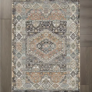 Alfombra Kilim Reversible de algodón moderna de alta calidad, lavable en interiores para uso doméstico, dormitorio y sala de estar para adultos y niños - Product Image 1