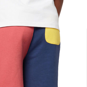Short de bain à séchage rapide 100% coton de couleur mélangée pour hommes de haute qualité Logo personnalisé Short de plage décontracté Streetwear - Product Image 5