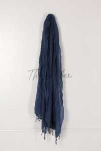 ผ้าคลุมไหล่ผ้าฝ้ายสีพื้นทันสมัยสำหรับผู้หญิงสำหรับงานปาร์ตี้ - Product Image 5