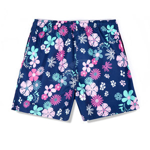 Pantalones cortos de verano personalizados para hombre, cómodos pantalones cortos de sublimación teñidos lisos antiarrugas de algodón informales con patrón sólido - Product Image 5