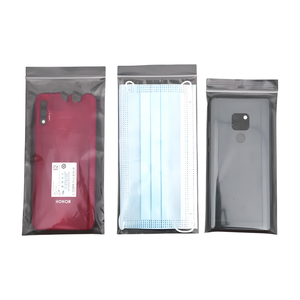 Sac en plastique avec fermeture éclair clair Zip meilleure qualité noir translucide fermeture éclair sac fermeture éclair sac emballage alimentaire - Product Image 6