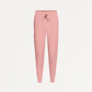 Pantalons rose, bleu marine, gris, mode, élastiques, confortables, ensembles d'uniformes de travail, pantalons en polyester, haut extensible, tissé - Product Image 6