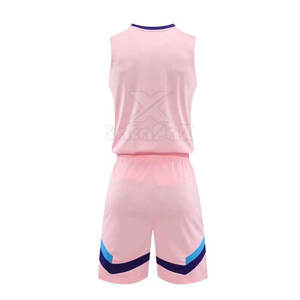 2022 uniforme de basket-ball Logo personnalisé de haute qualité léger Polyester respirant vêtements de sport de plein air pour grande taille été Plus - Product Image 3