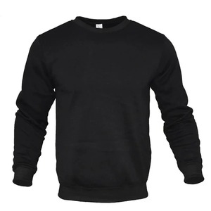 Camisas de hombre con cuello redondo de calidad superior, sudadera Lisa transpirable al por mayor para hombre, sudaderas elegantes de algodón orgánico 100% - Product Image 5