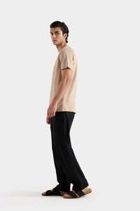 Custom Embroidered High-Quality Cotton <b>Polyester</b> <b>T</b>-<b>Shirt</b> for Men Regular Fit Loose Sleeve - Product Image 3