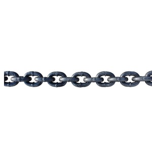 Cadena Ajustable Dorada Clásica de Aniversario para Mujer con Eslabones Ovalados de Resina Acrílica y Perlas Acrílicas, Diseño Grueso y Llamativo - Product Image 4