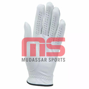 Guantes de Golf de Piel Cabretta Genuina de Primera Calidad, Más Vendidos, para Mano Izquierda, con Logotipo Personalizado, Protección UV, Impermeables, para Golf Profesional - Product Image 2